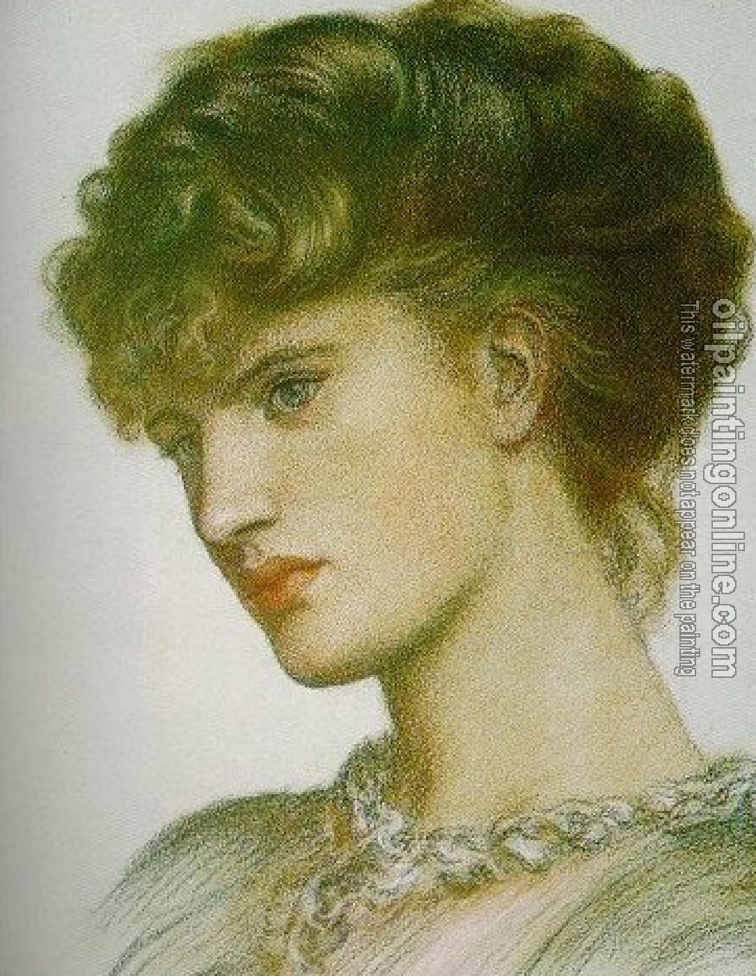 Rossetti, Dante Gabriel - Portrait of a Lady